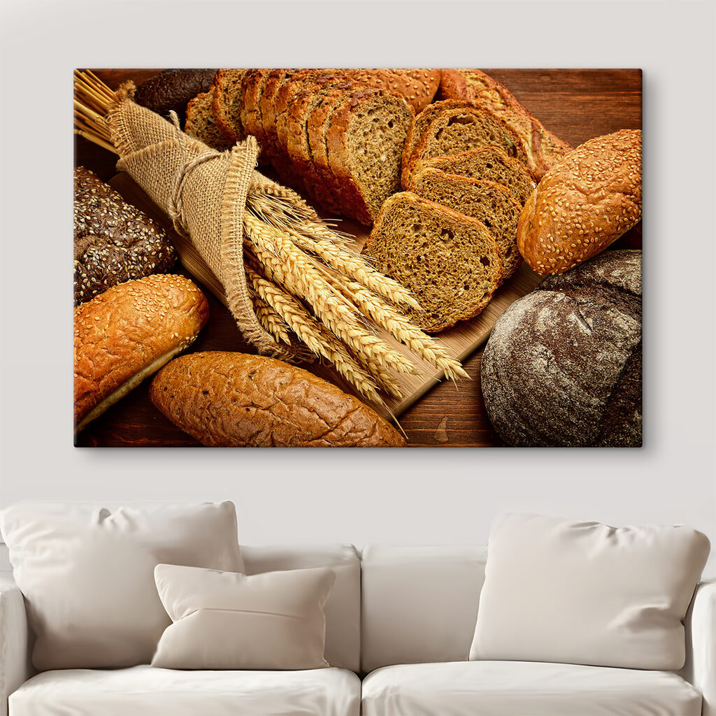 Pão com crosta dourada — interior 5