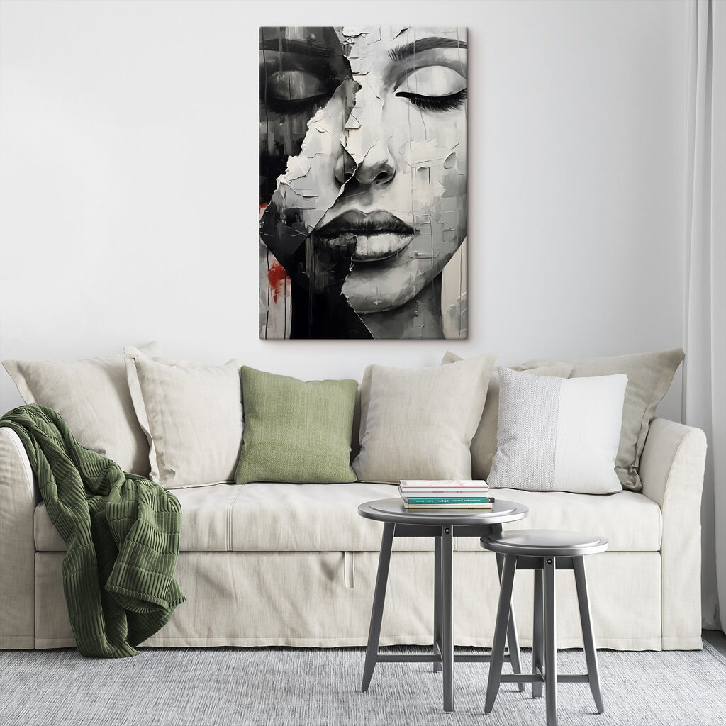 Rosto entre manchas — interior 4