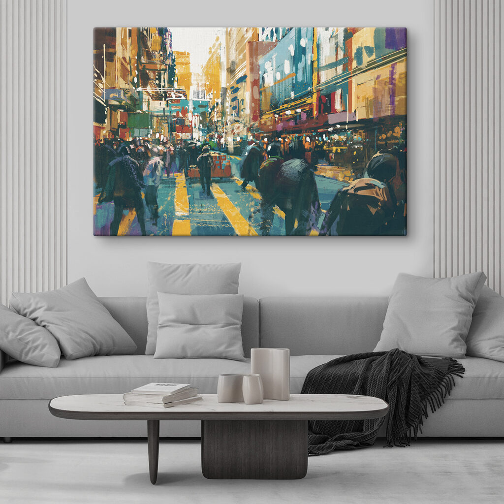 Rua cheia de passos — interior 2