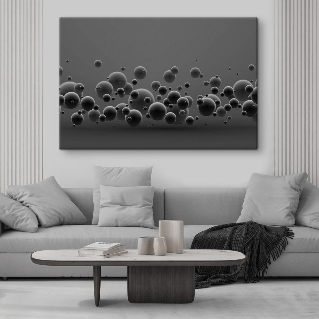 Nuvem de esferas — interior 1