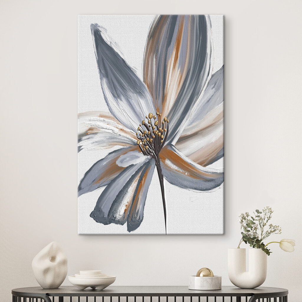 Flor em traços largos — interior 2