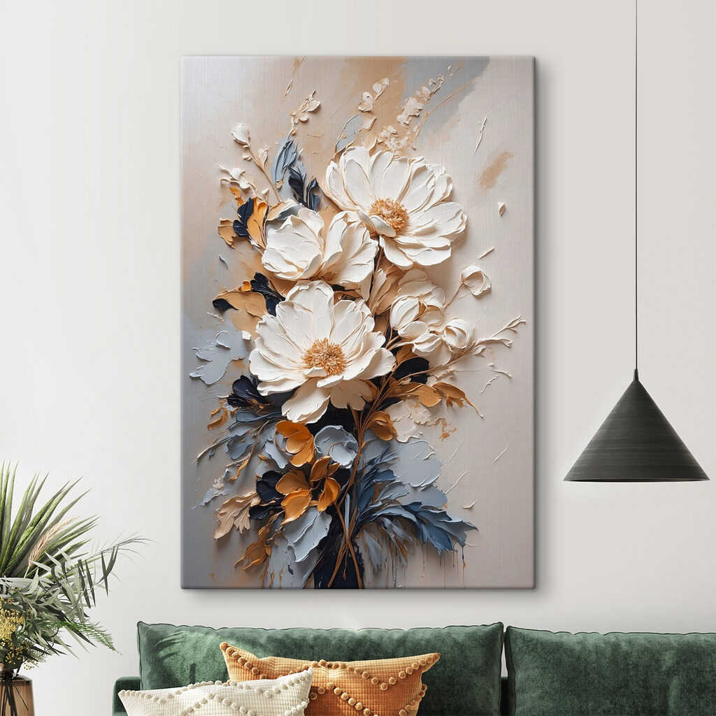 Flores em traços quebrados — interior 4