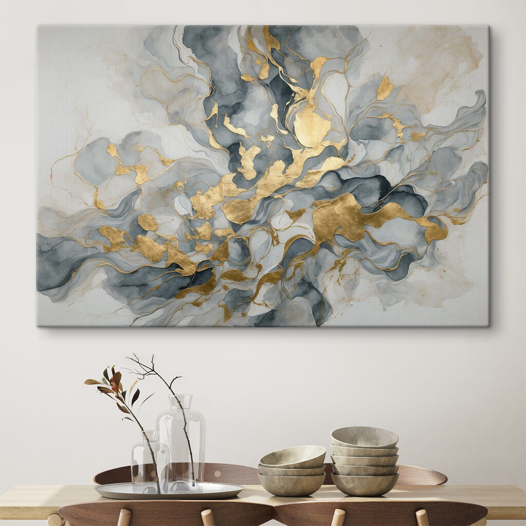 Ouro serpenteia pelo cinzento — interior 2