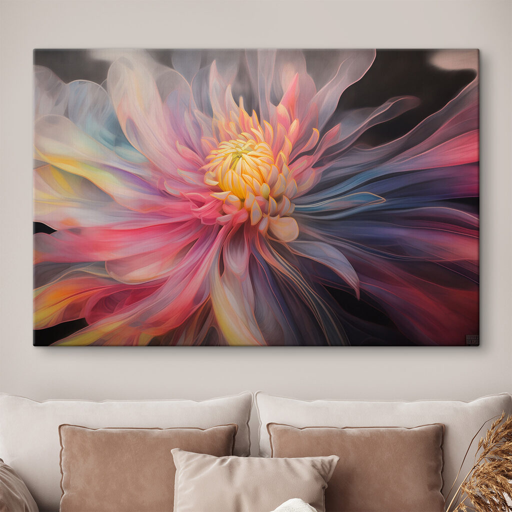 Flor que se abre — interior 2