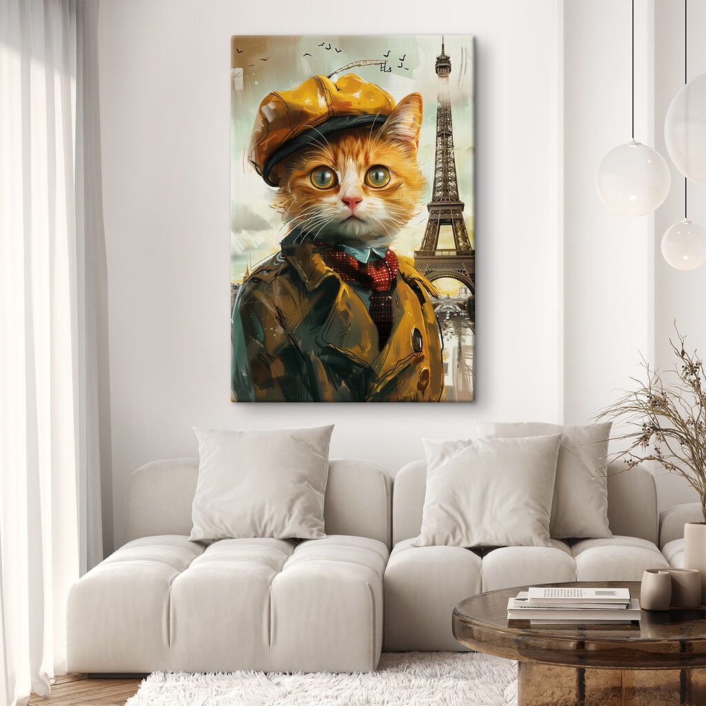 Gatinho em Paris — interior 2