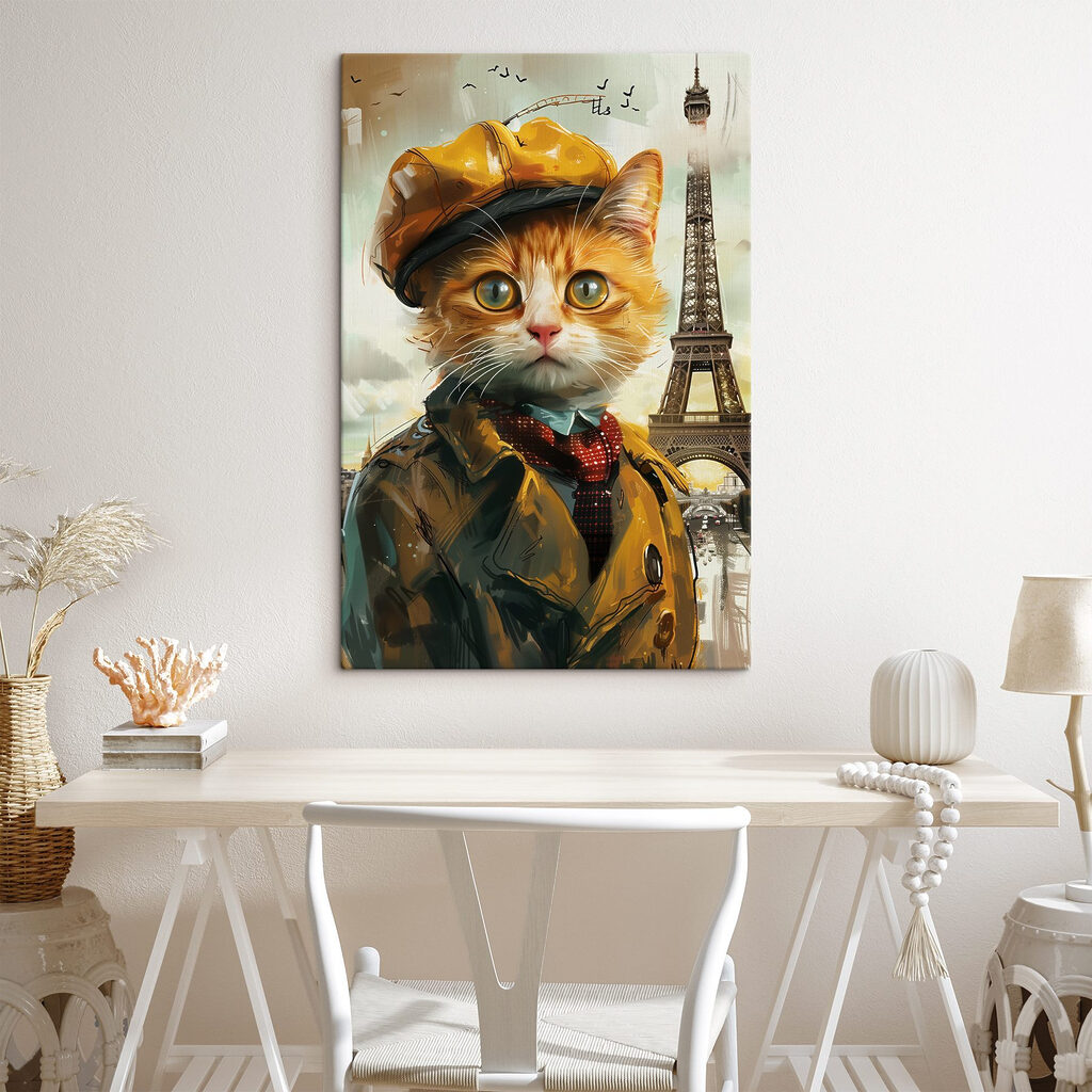 Gatinho em Paris — interior 4
