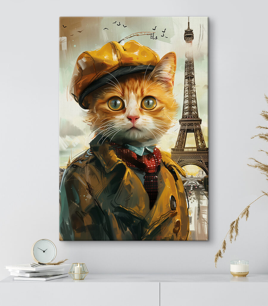 Gatinho em Paris — interior 3