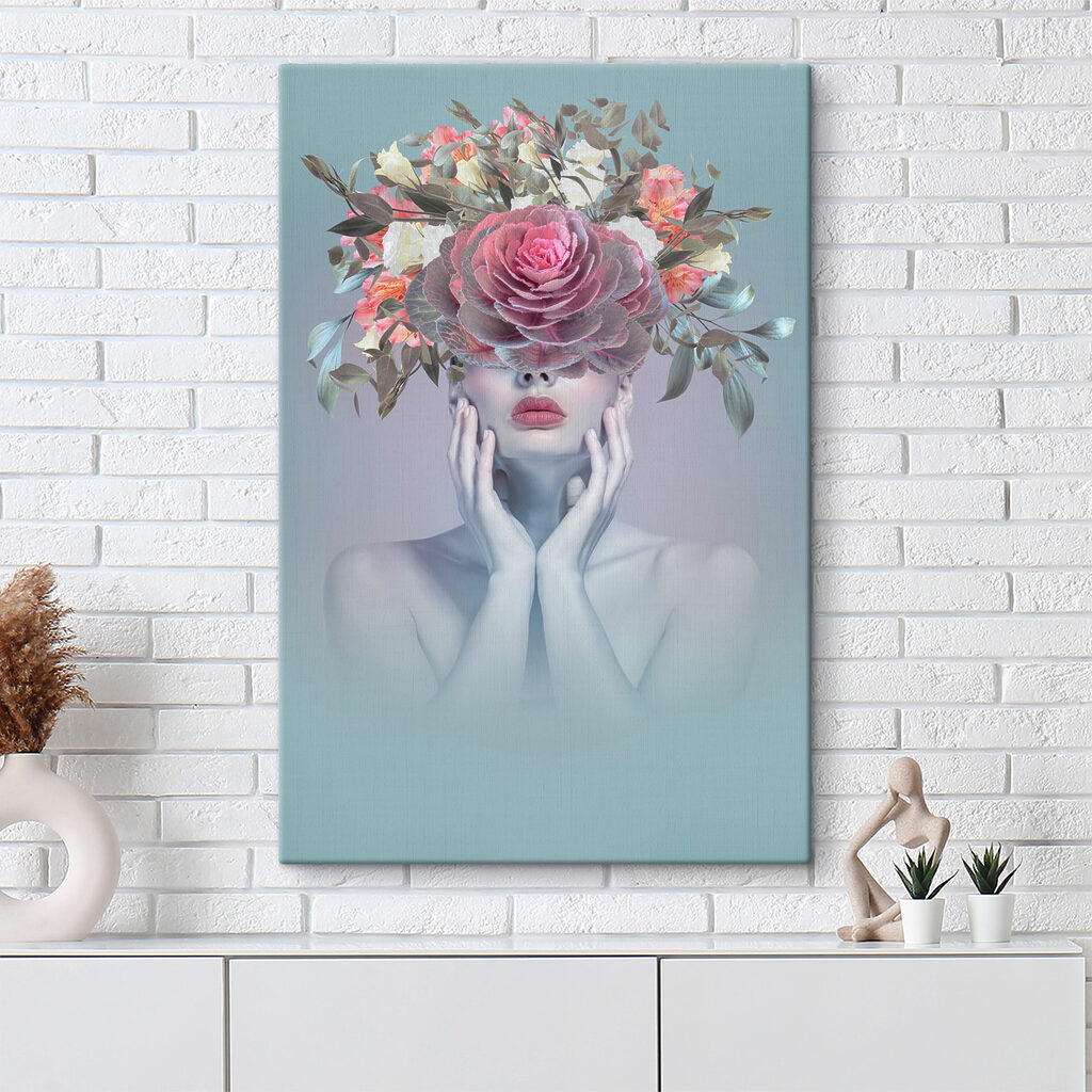 Rosas sobre o olhar — interior 1