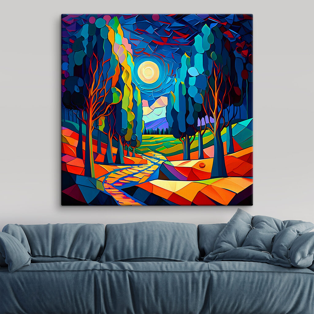 Um caminho de cor — interior 2