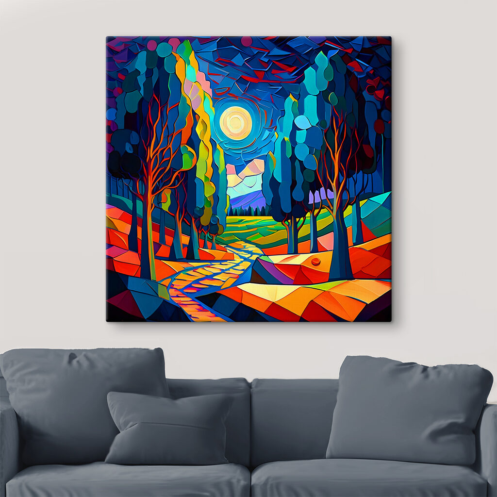 Um caminho de cor — interior 3
