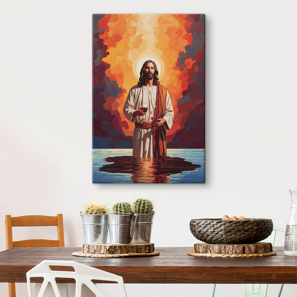Figura sagrada à beira-água — interior 2