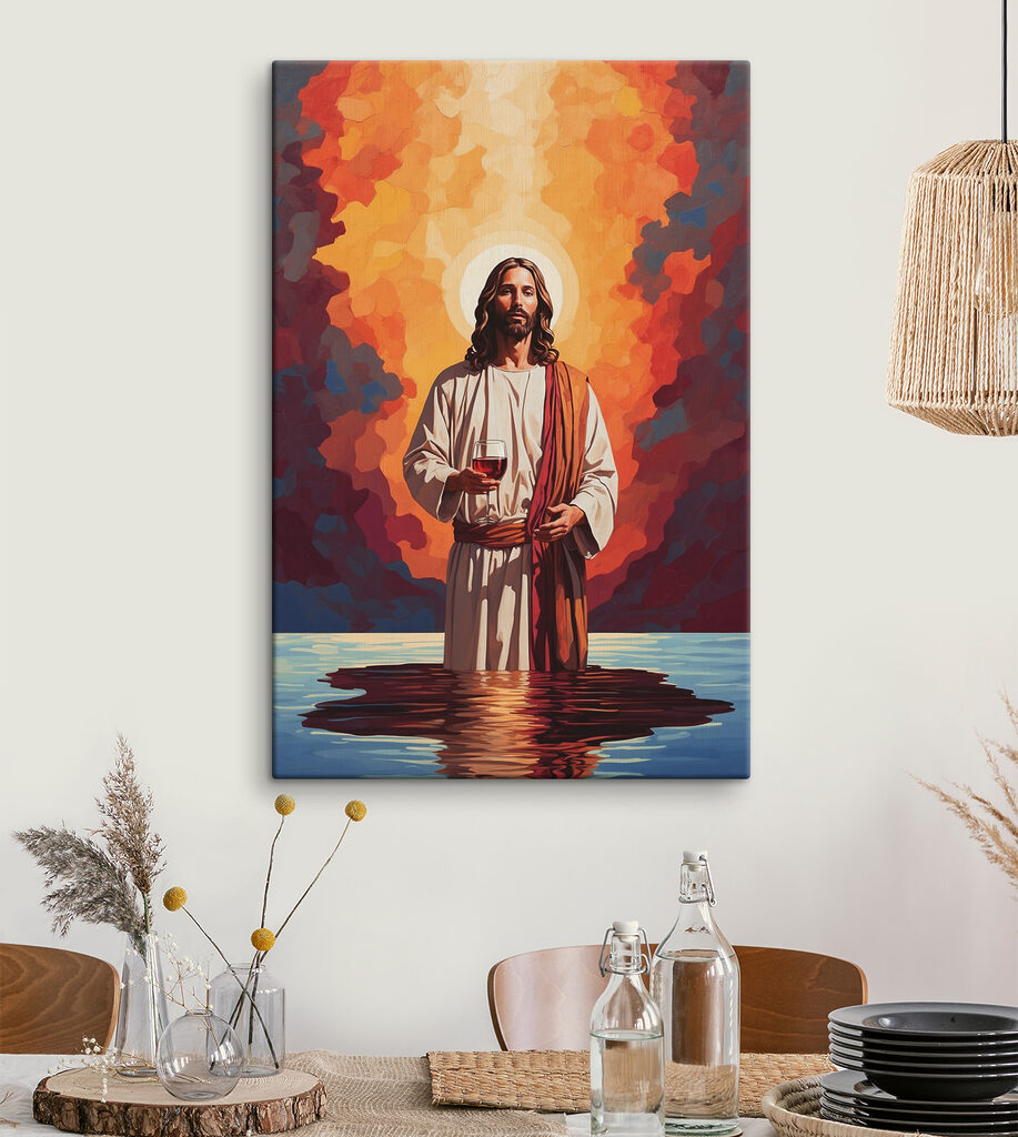 Figura sagrada à beira-água — interior 3