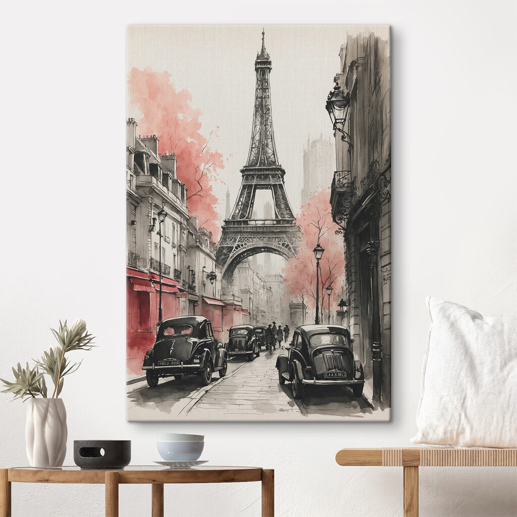 Torre Eiffel ao fundo — interior 1