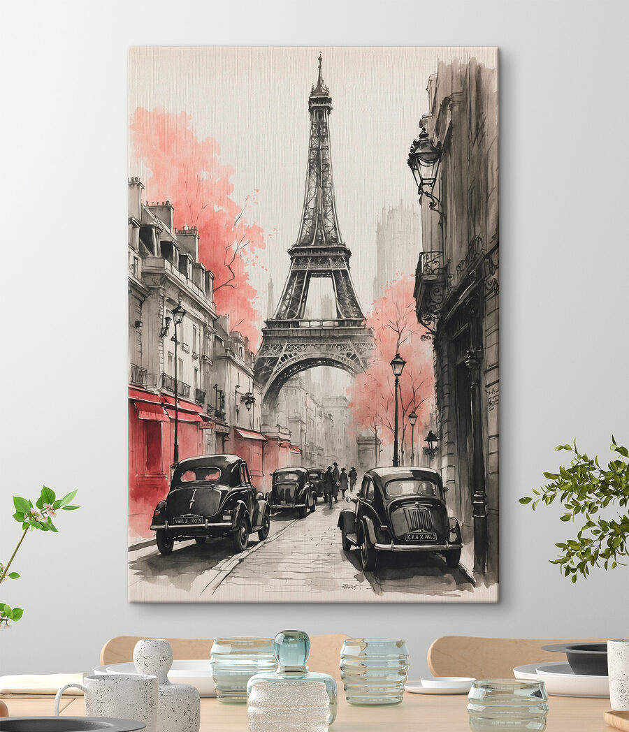 Torre Eiffel ao fundo — interior 3