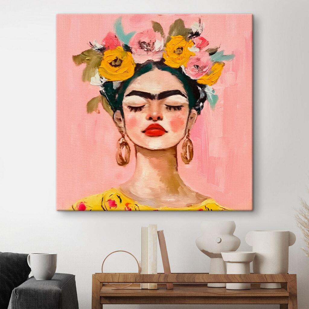 Frida de olhos fechados — interior 3