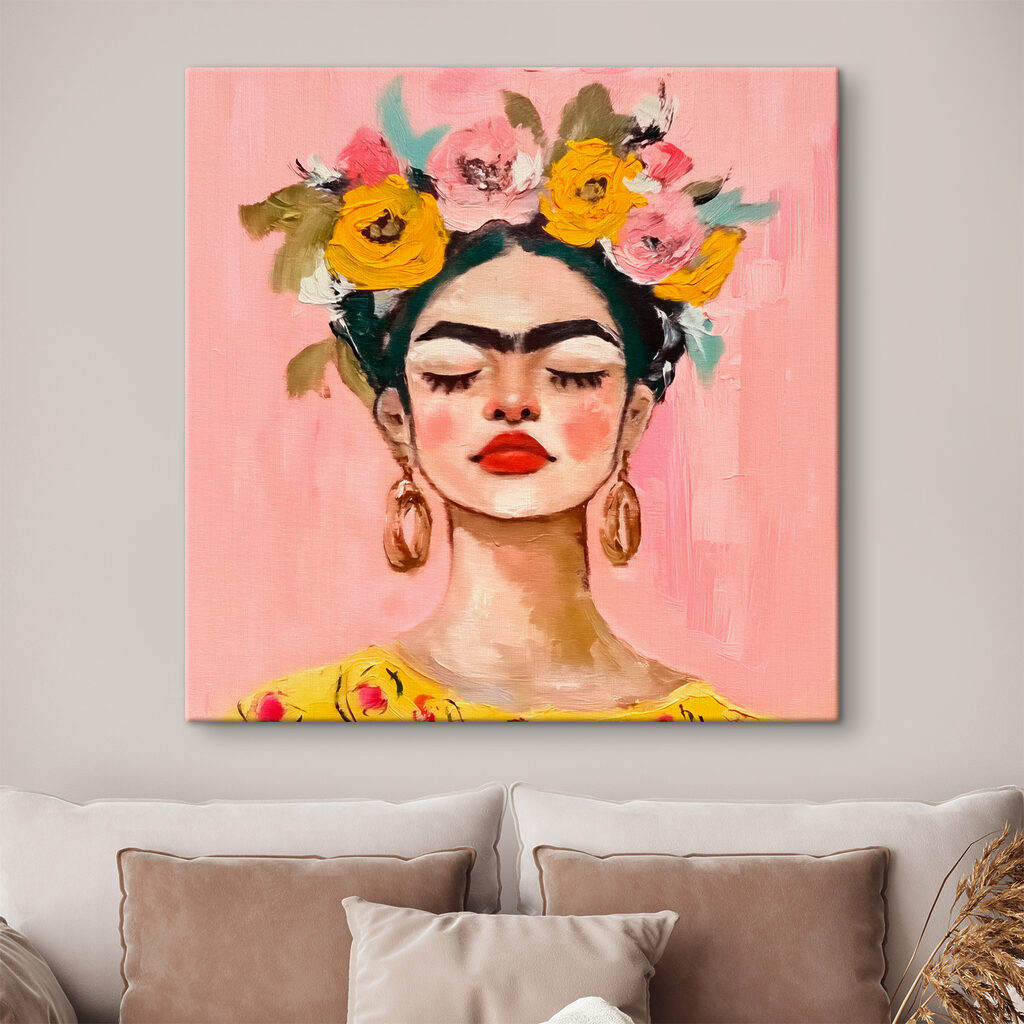 Frida de olhos fechados — interior 2