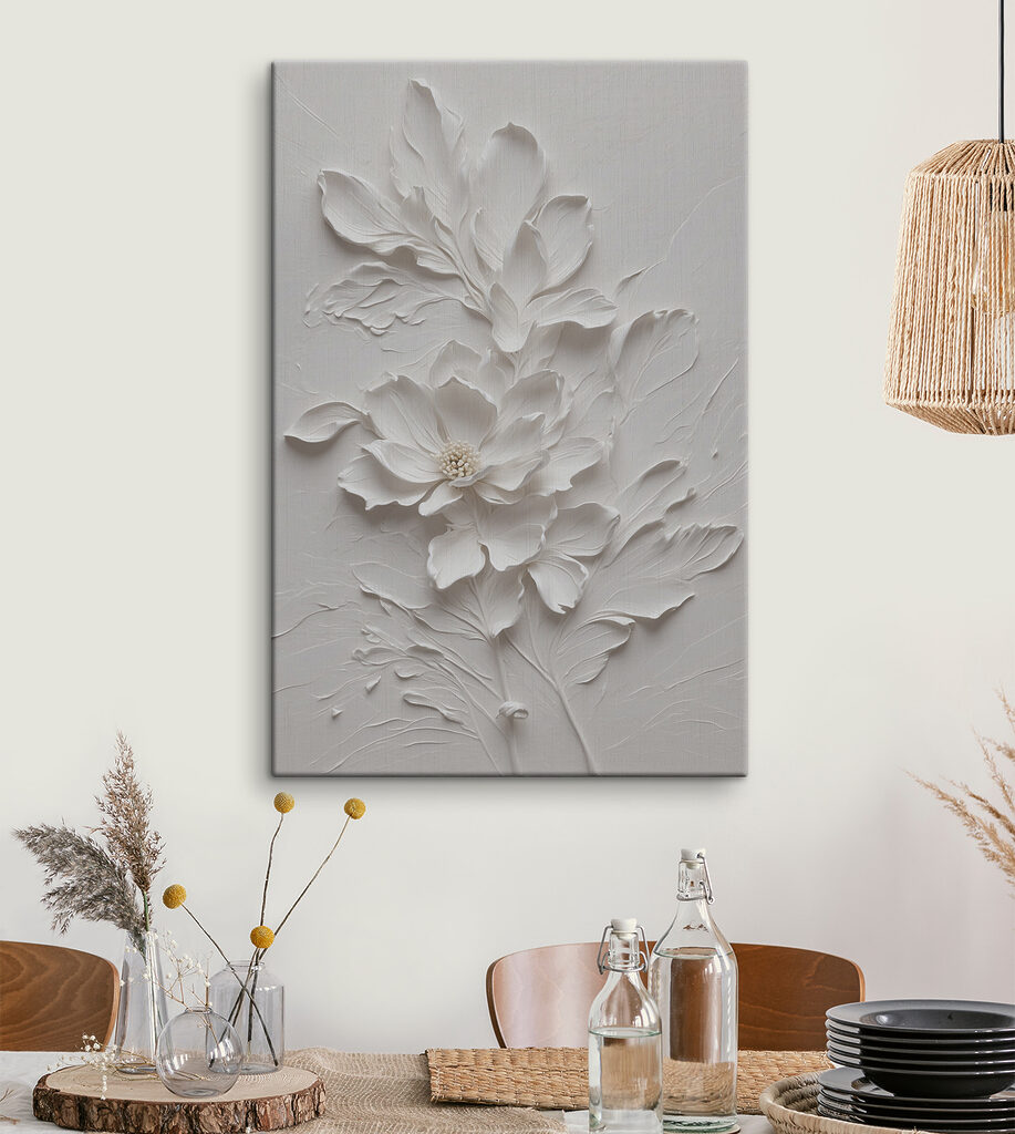 Um ramo em creme — interior 3