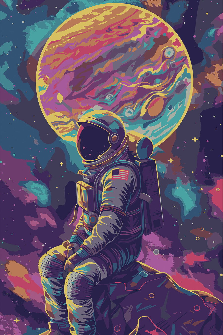 Pausa entre planetas — design completo