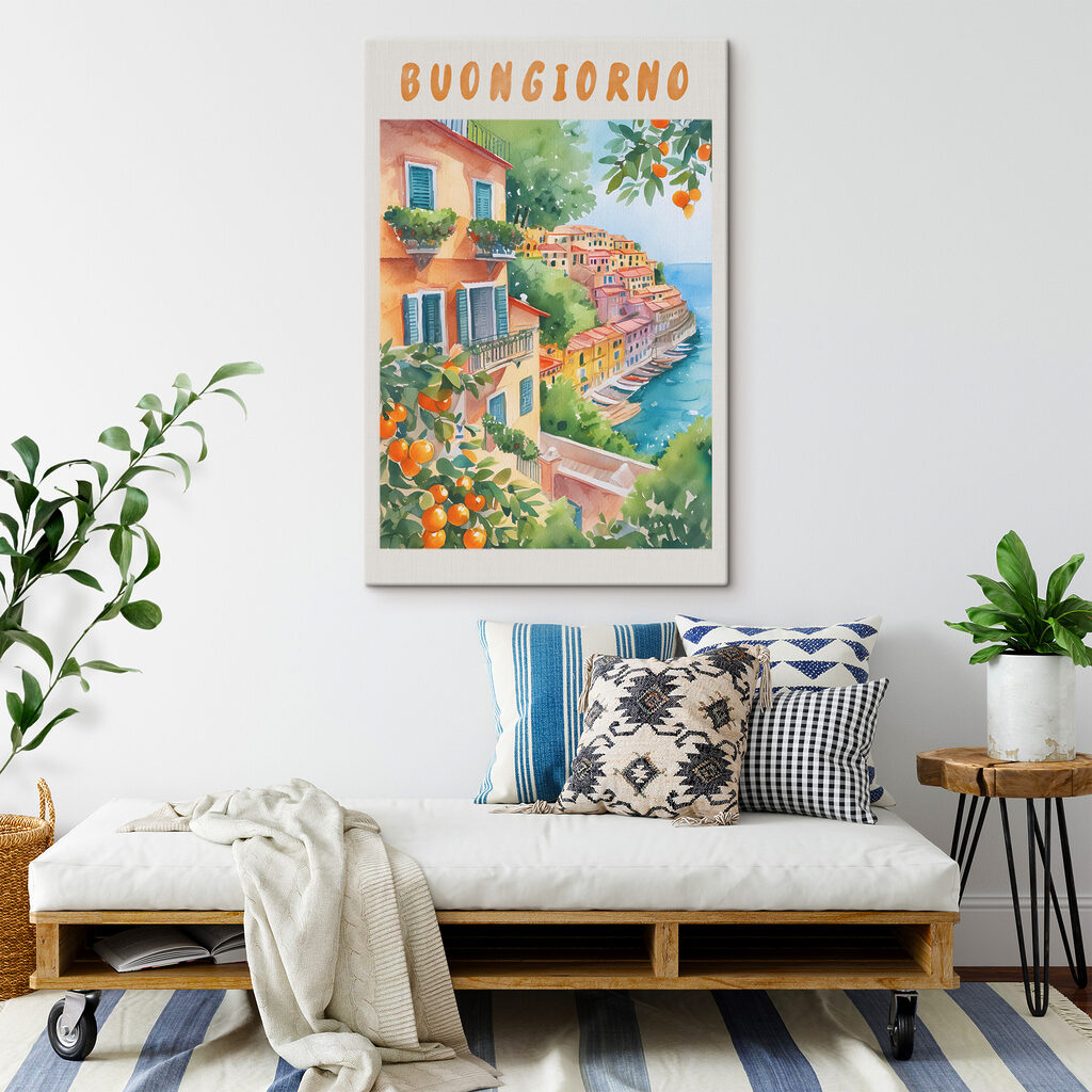Buongiorno entre laranjas — interior 2