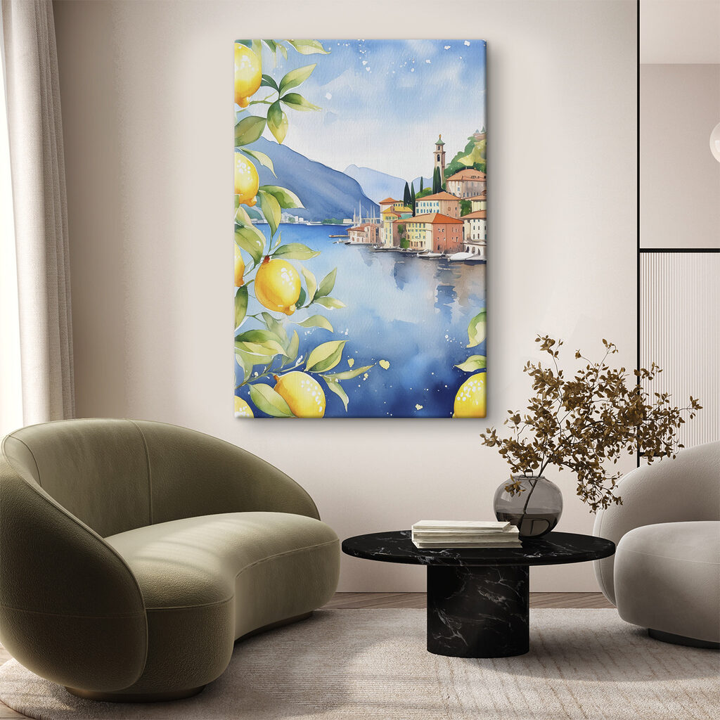 Limões sobre o lago — interior 2
