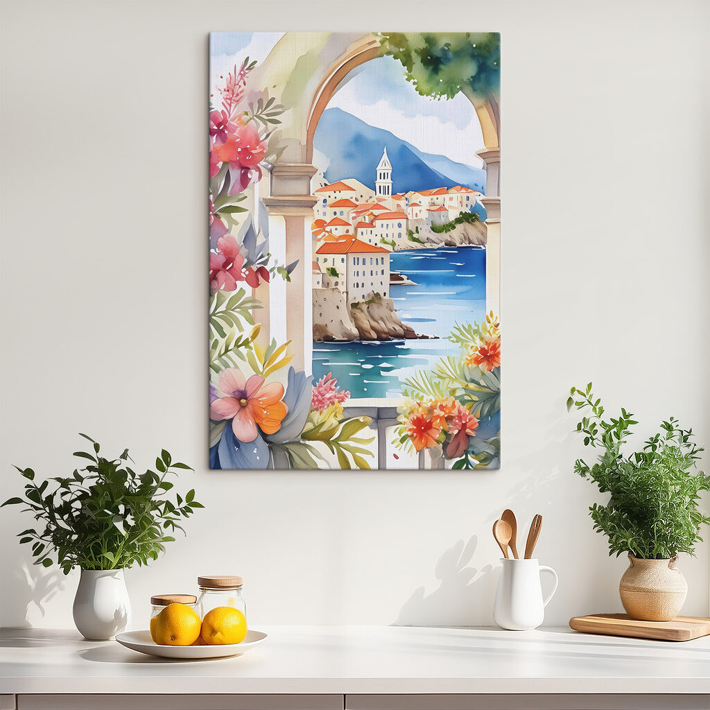 Vista para a costa — interior 1