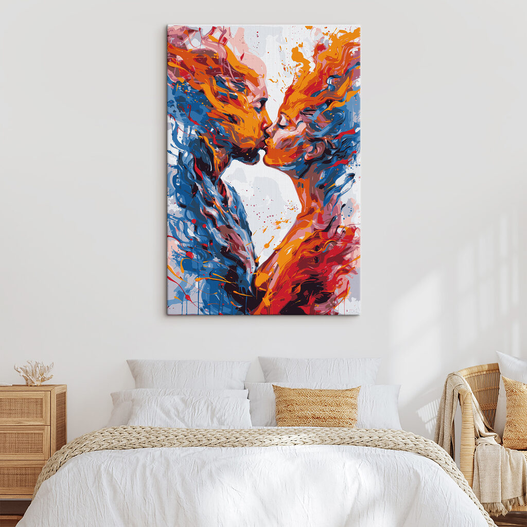 Beijo em pinceladas — interior 2