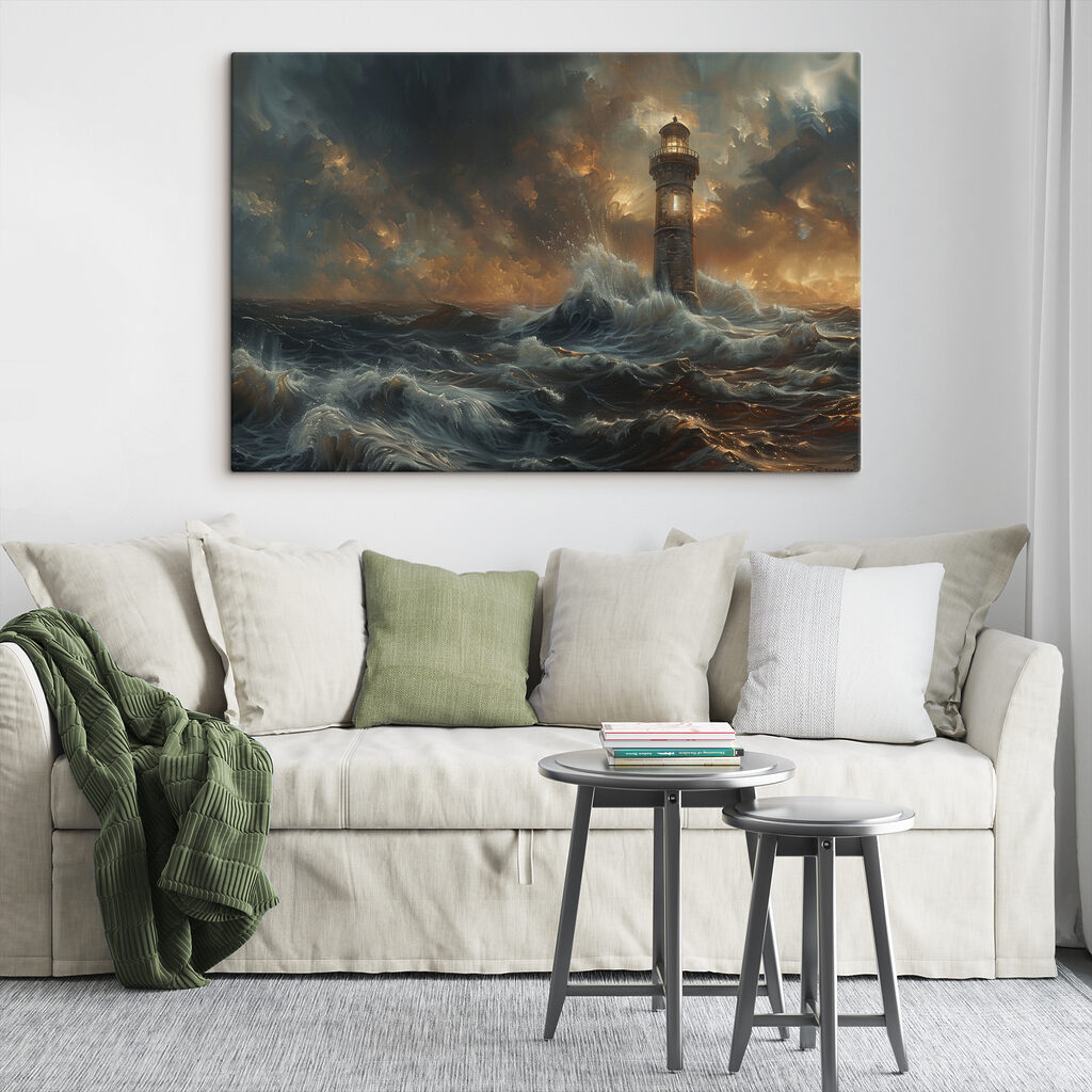 Farol enfrenta a tempestade — interior 2