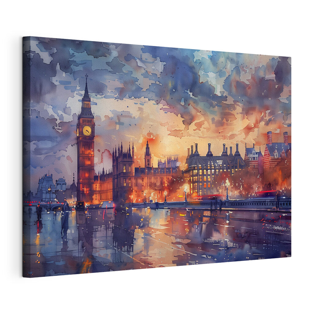 Londres ao entardecer — vista do produto