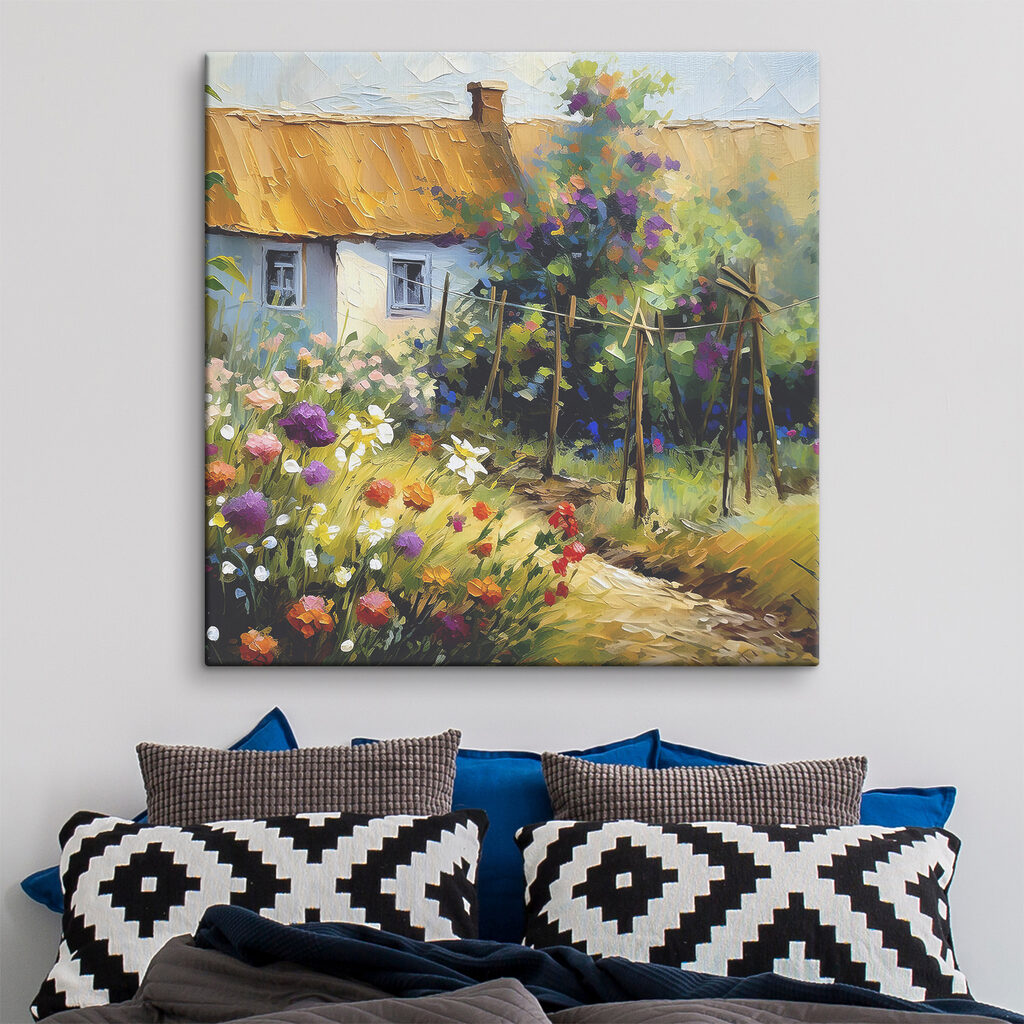 Casa no jardim florido — interior 2