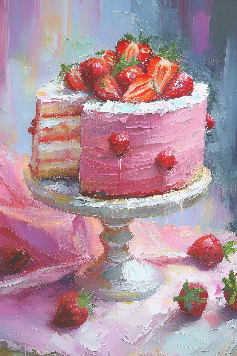 Tarte de morangos — design completo