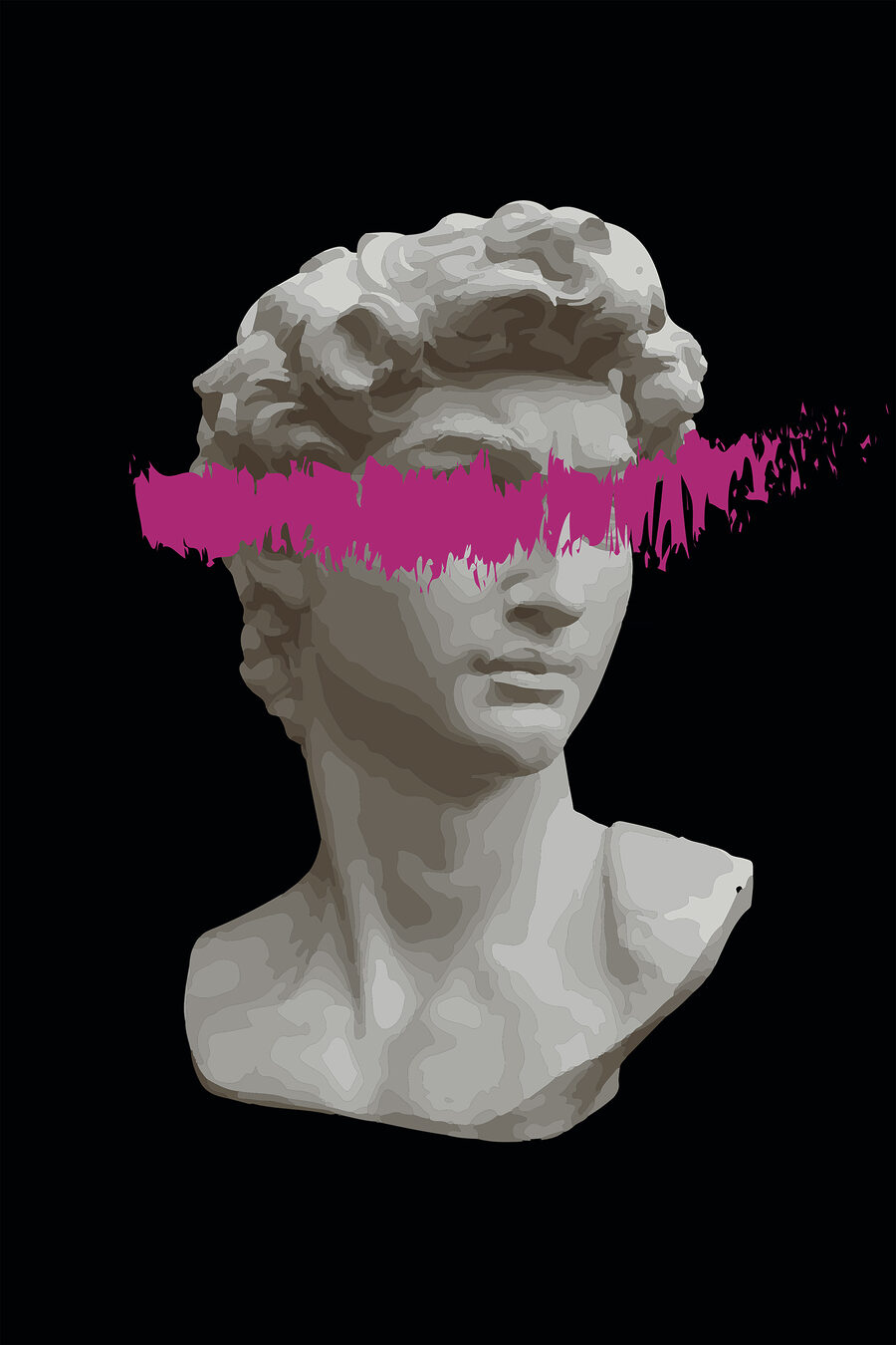 David com faixa — design completo