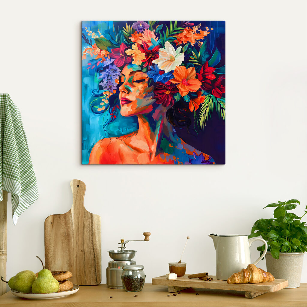 Coroa vivaz de flores — interior 2