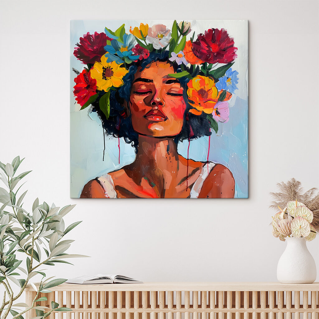Coroa de flores — interior 1