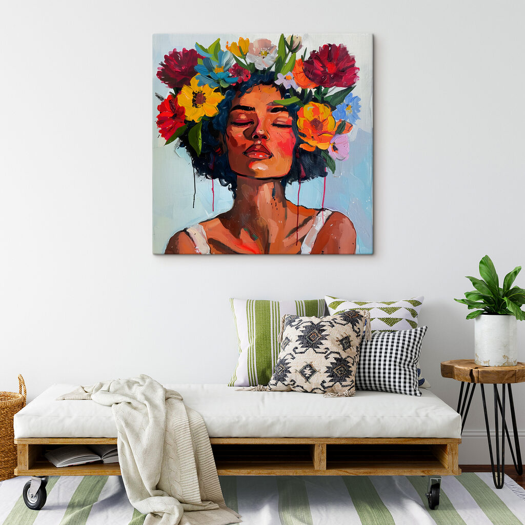 Coroa de flores — interior 3