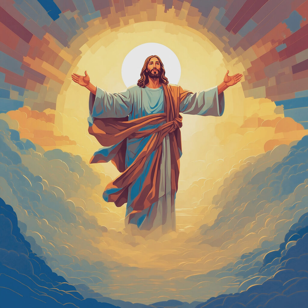 Jesus de braços abertos — design completo