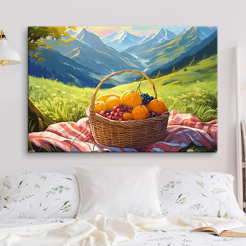 Piquenique sobre o vale — interior 2