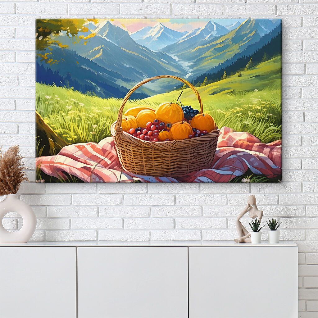 Piquenique sobre o vale — interior 1