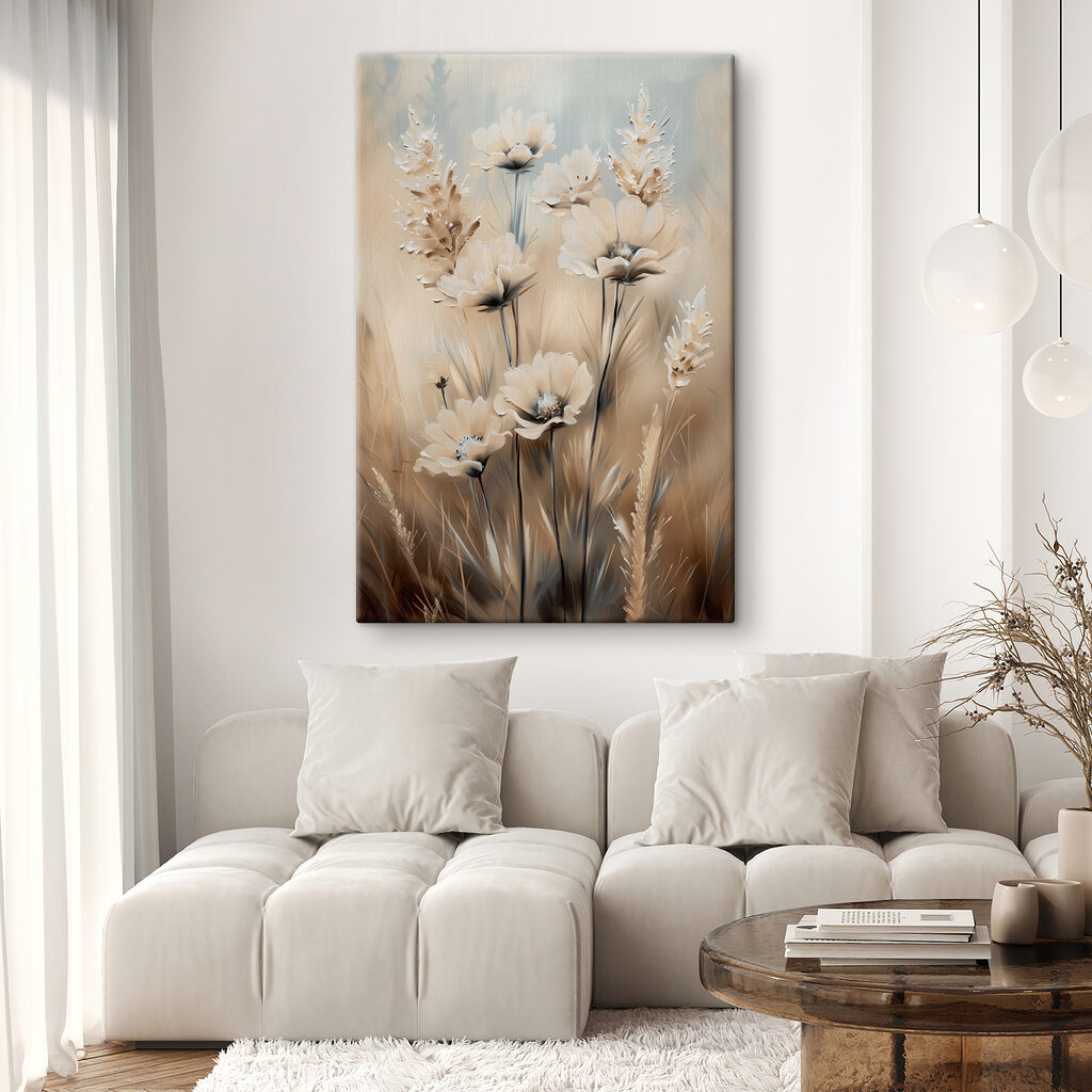 Flores entre ervas secas — interior 3