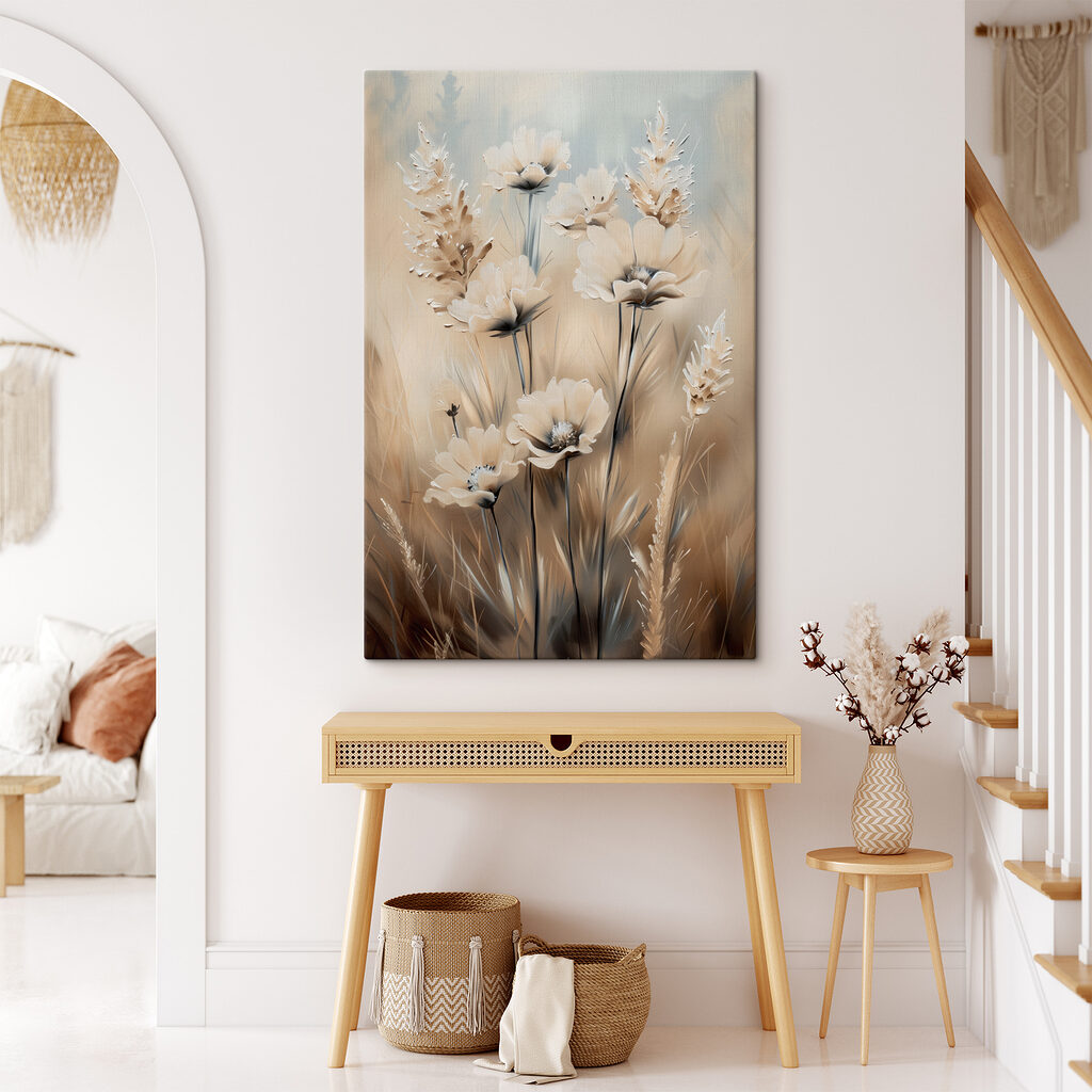 Flores entre ervas secas — interior 2