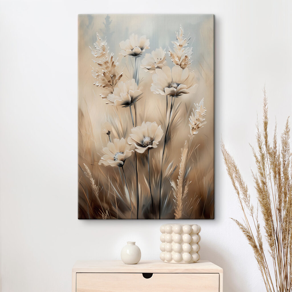 Flores entre ervas secas — interior 4
