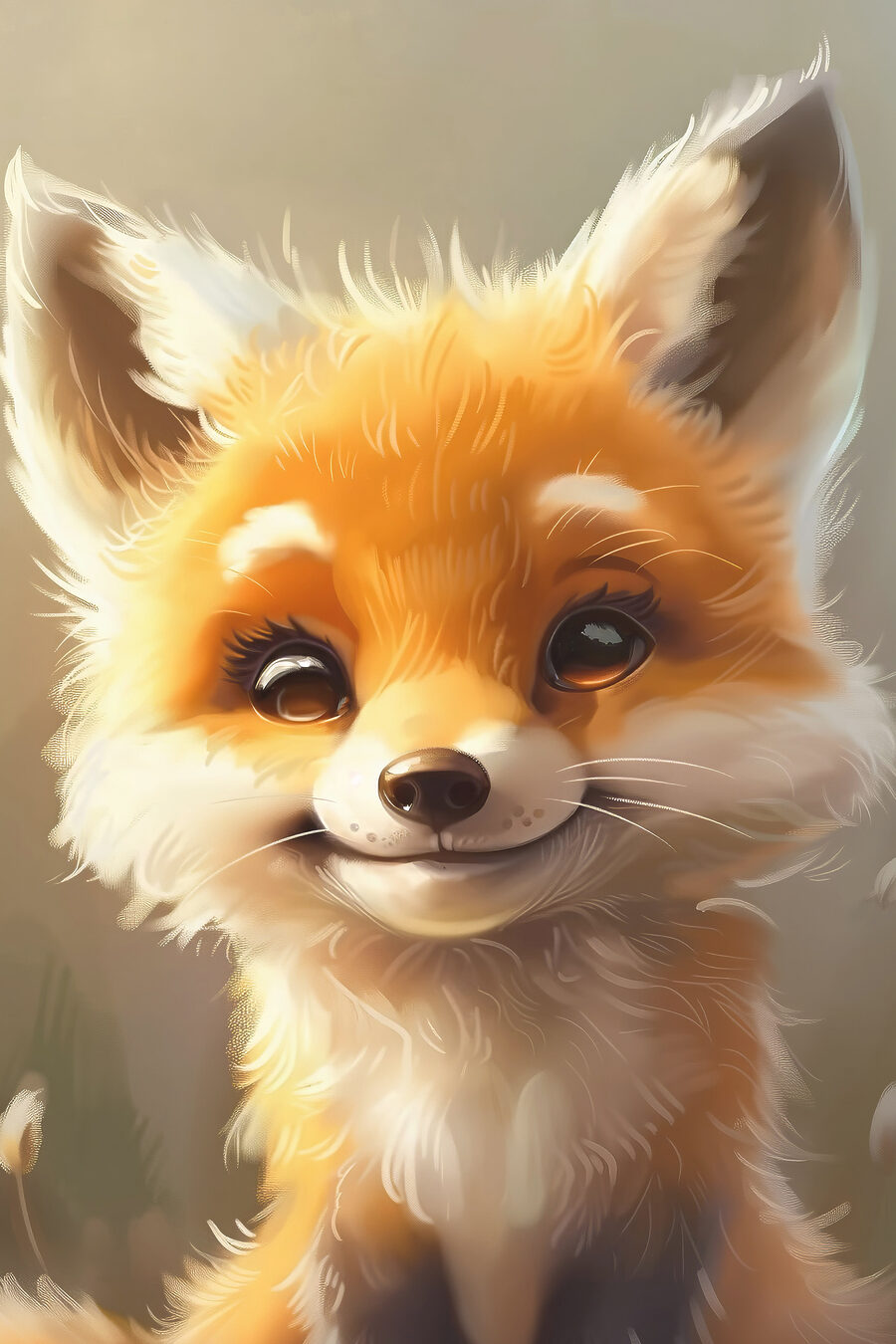 Raposinha curiosa — design completo