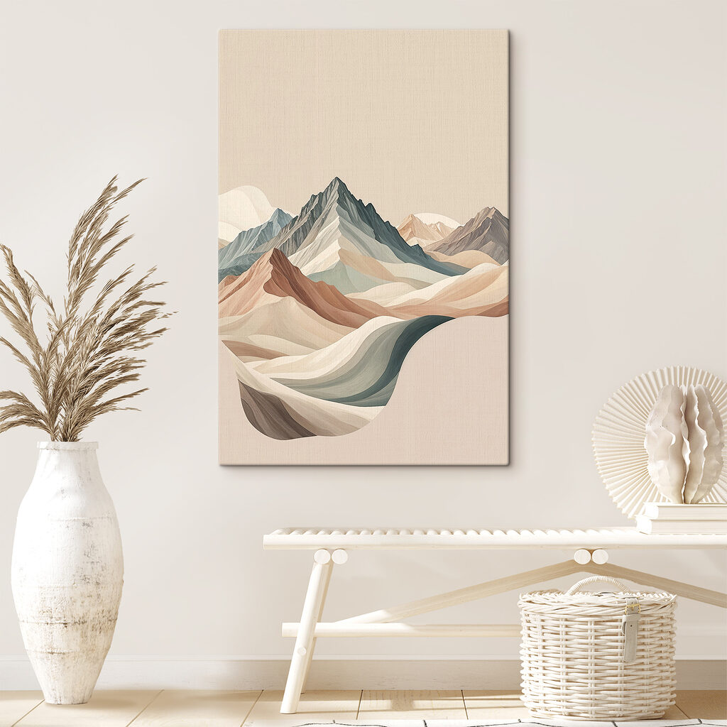 Montanhas como ondas suaves — interior 1