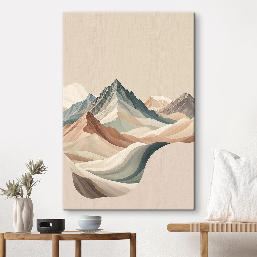 Montanhas como ondas suaves — interior 2