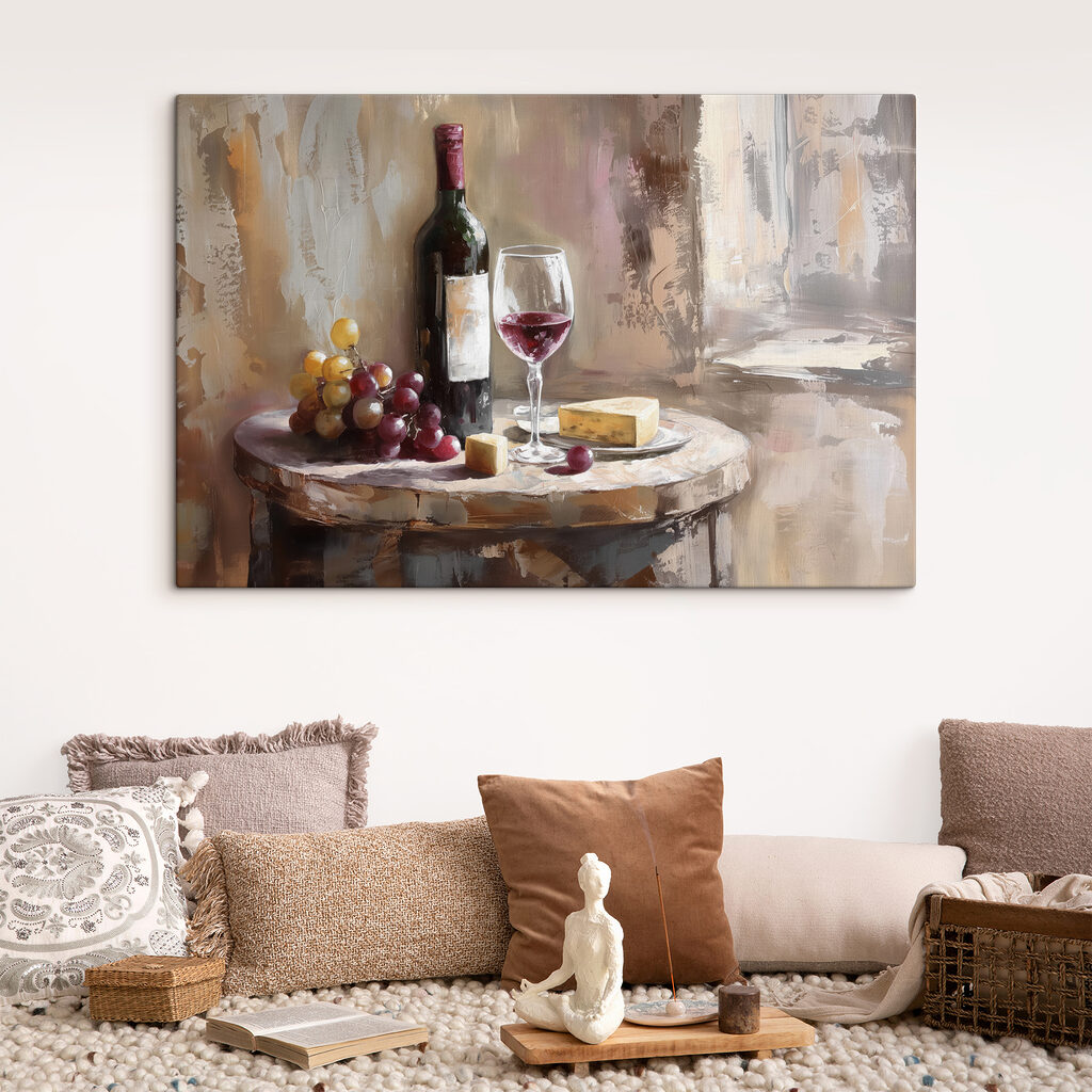 Vinho com uvas — interior 1