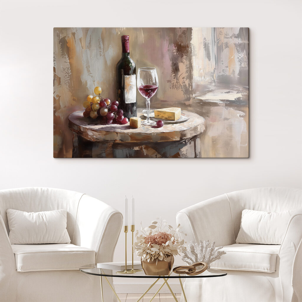 Vinho com uvas — interior 2