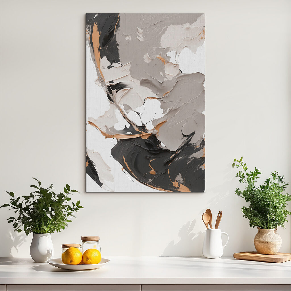 Formas silenciosas em cinzento — interior 3