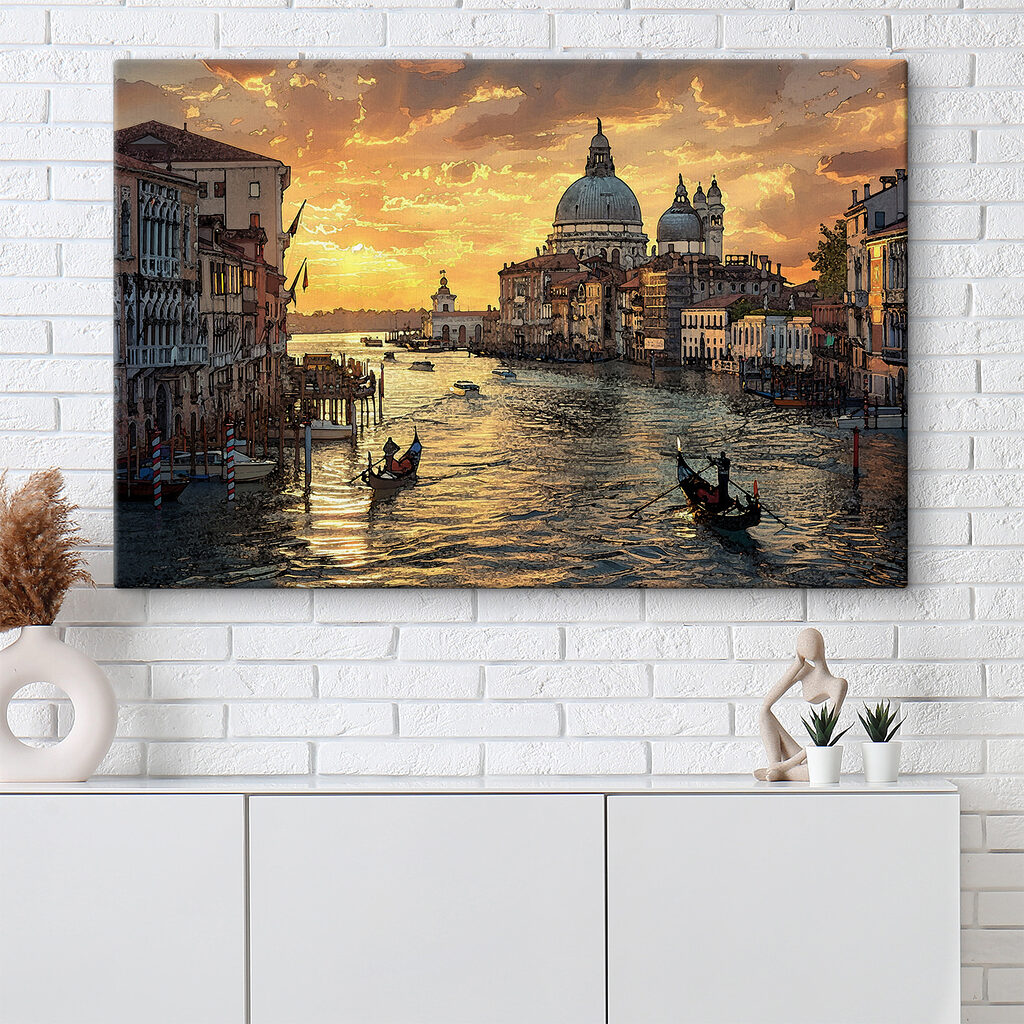 Veneza ao entardecer — interior 2