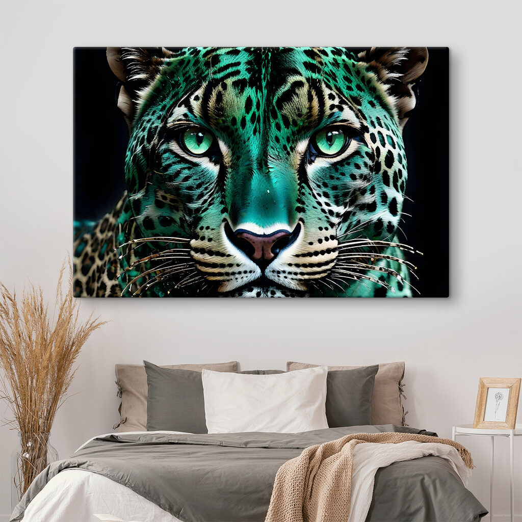 Leopardo em sombra esmeralda — interior 2