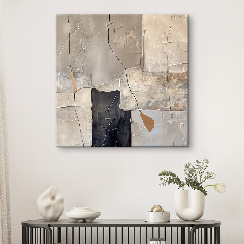 Fendas entre tons suaves — interior 2
