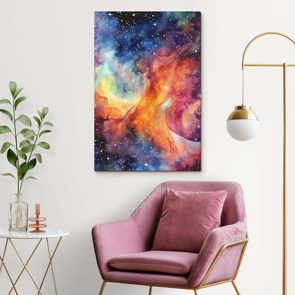 Nuvem de estrelas ardentes — interior 2